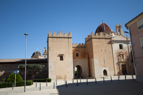 Portal de entrada al monasterio de Valldigna